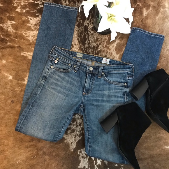 Adriano Goldschmied AG charlotte straight leg jeans size 26R - Picture 8 of 13